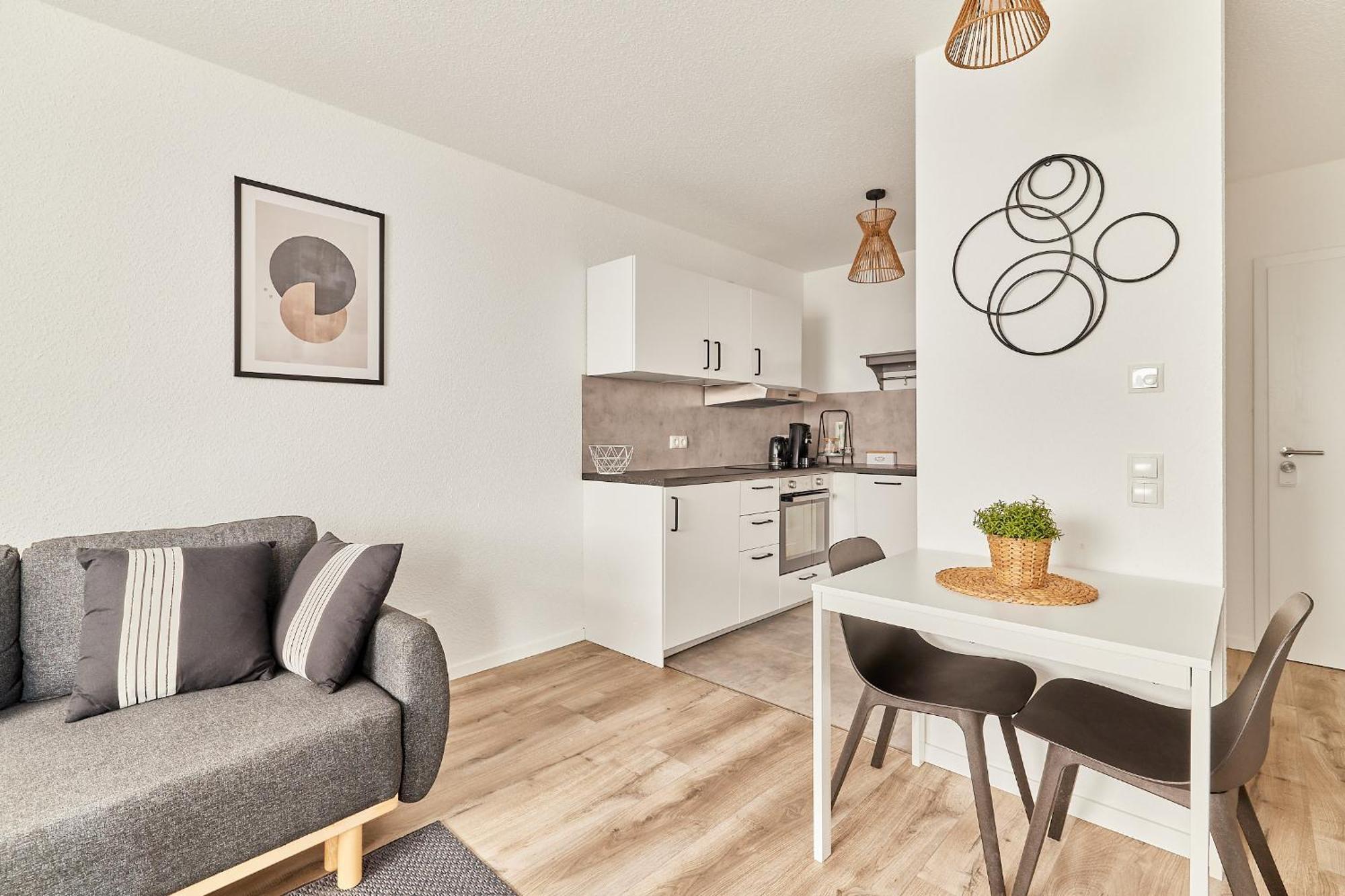 Elegantes 1 Zimmer Apartment Neubau MHG Zewnętrze zdjęcie
