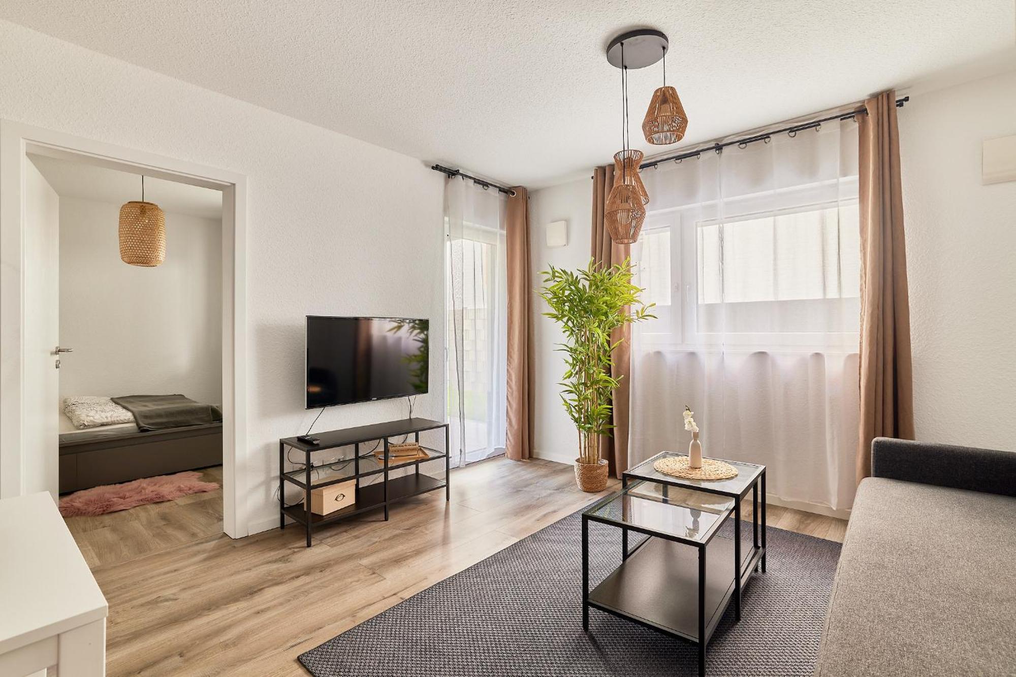 Elegantes 1 Zimmer Apartment Neubau MHG Zewnętrze zdjęcie